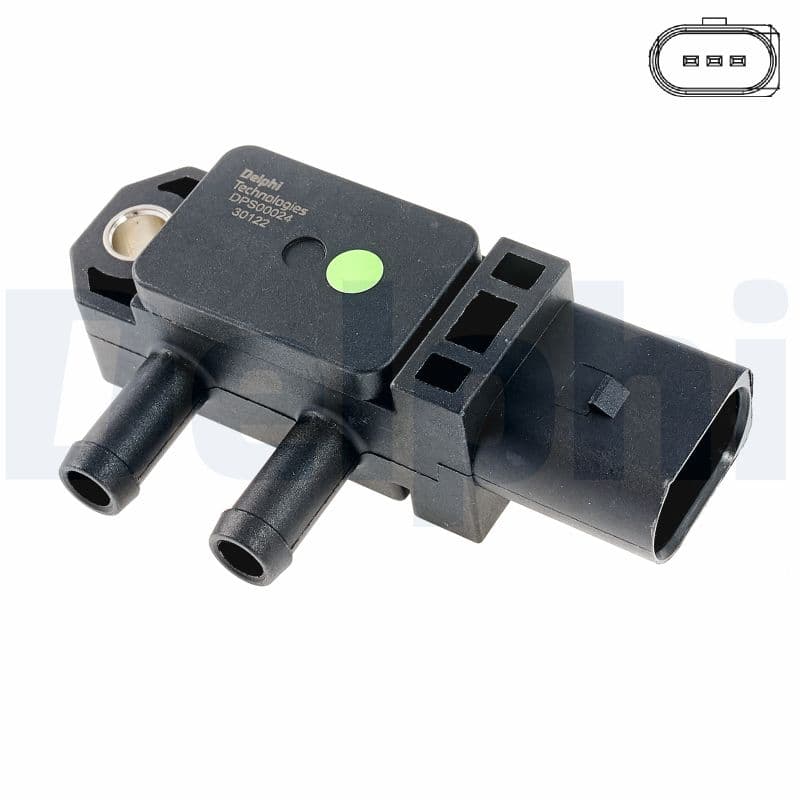DELPHI Snímač tlaku výfukových plynov DPS00024-12B1 1