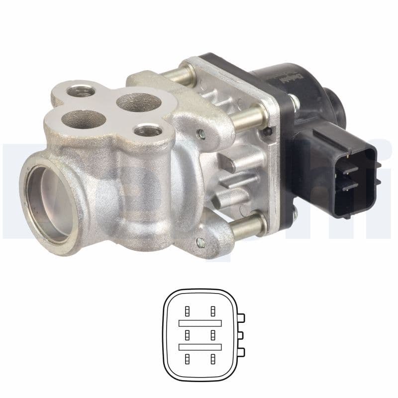 DELPHI AGR - Ventil EG10611-12B1 1