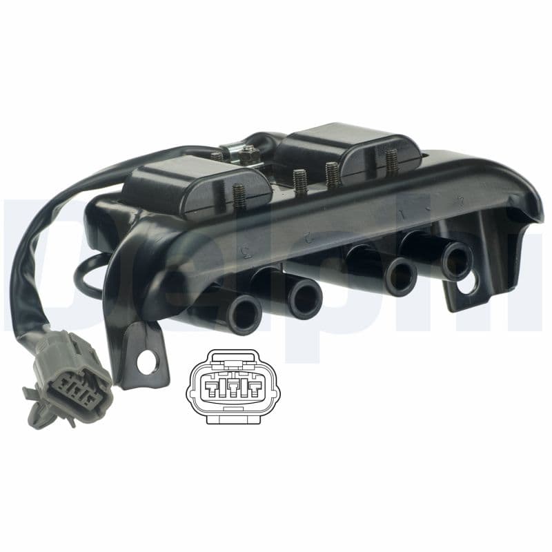 DELPHI Zapaľovacia cievka GN1077112B1 1