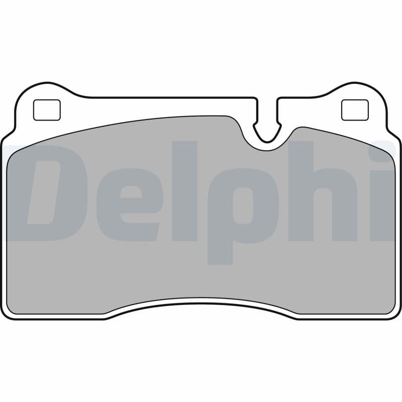 DELPHI Sada brzdových platničiek kotúčovej brzdy LP2009 1