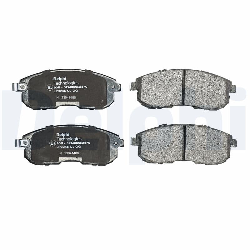 DELPHI Sada brzdových platničiek kotúčovej brzdy LP3245 1