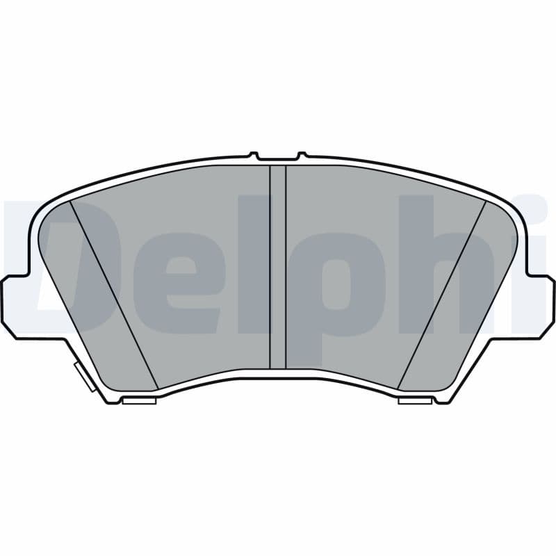 DELPHI Sada brzdových platničiek kotúčovej brzdy LP3361 1