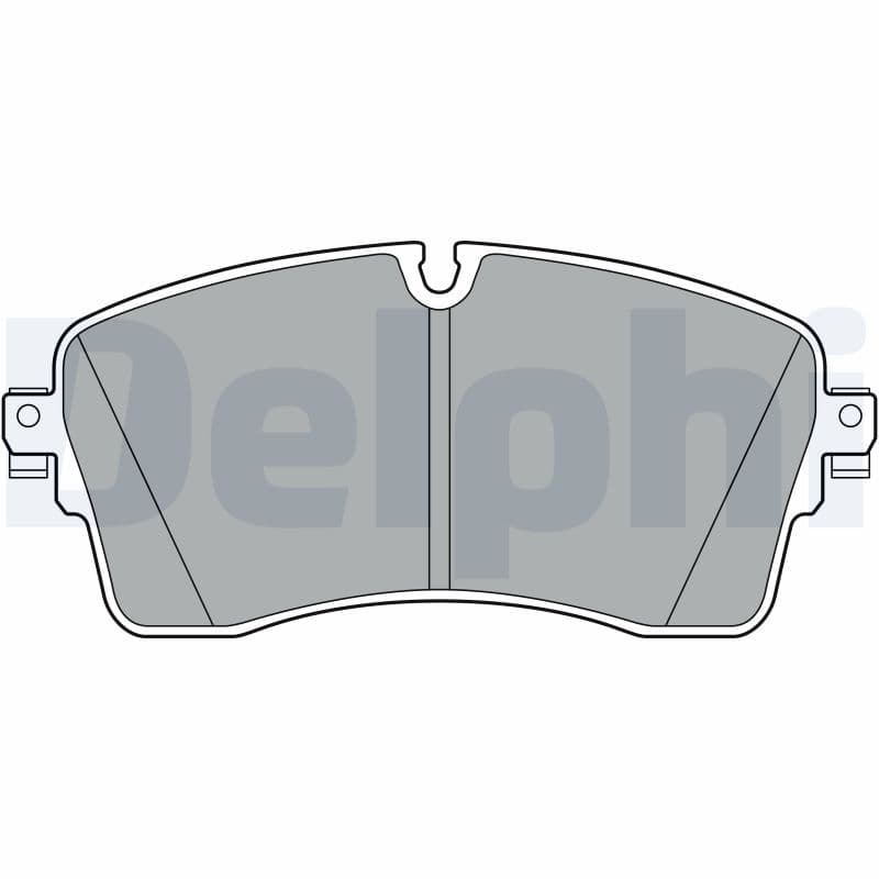 DELPHI Sada brzdových platničiek kotúčovej brzdy LP3395 1
