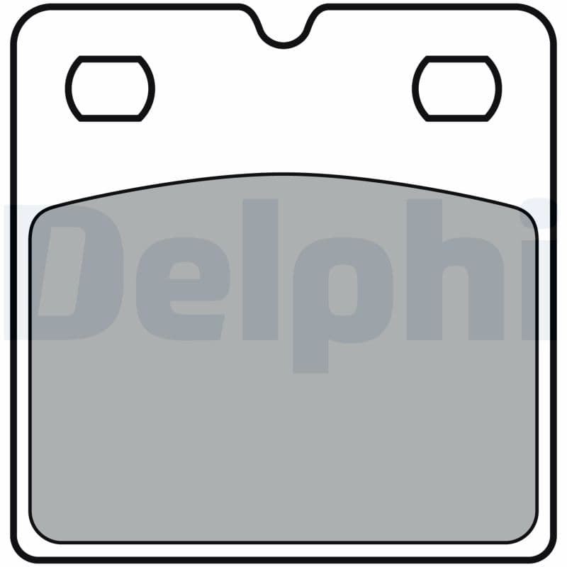 DELPHI Sada brzdových platničiek kotúčovej brzdy LP3405 1