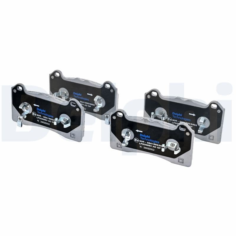 DELPHI Sada brzdových platničiek kotúčovej brzdy LP5058EV 1