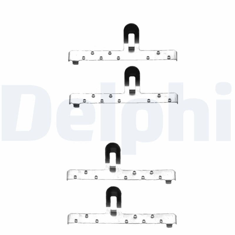 DELPHI Sada prísluženstva obloženia kotúčovej brzdy LX0071 1