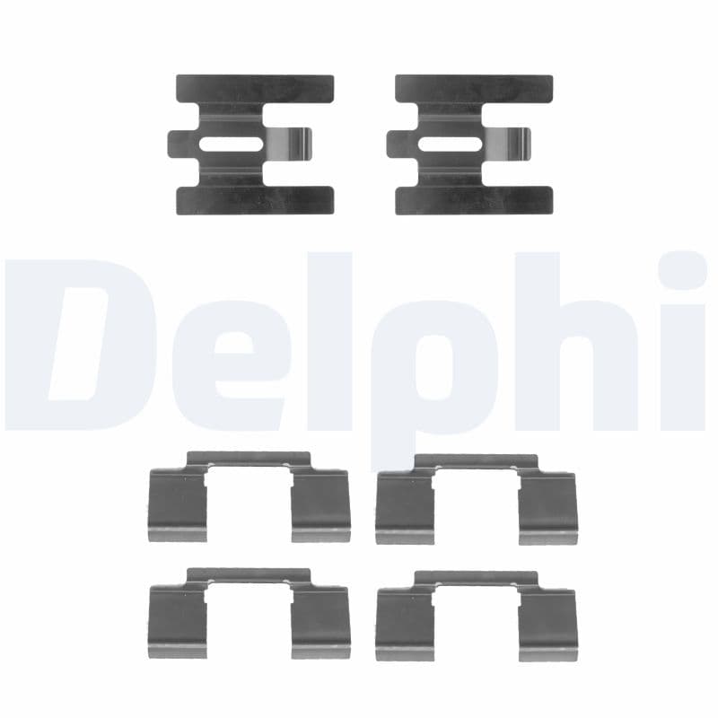 DELPHI Sada prísluženstva obloženia kotúčovej brzdy LX0224 1