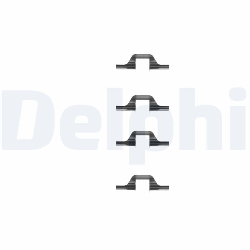 DELPHI Sada prísluženstva obloženia kotúčovej brzdy LX0260 1