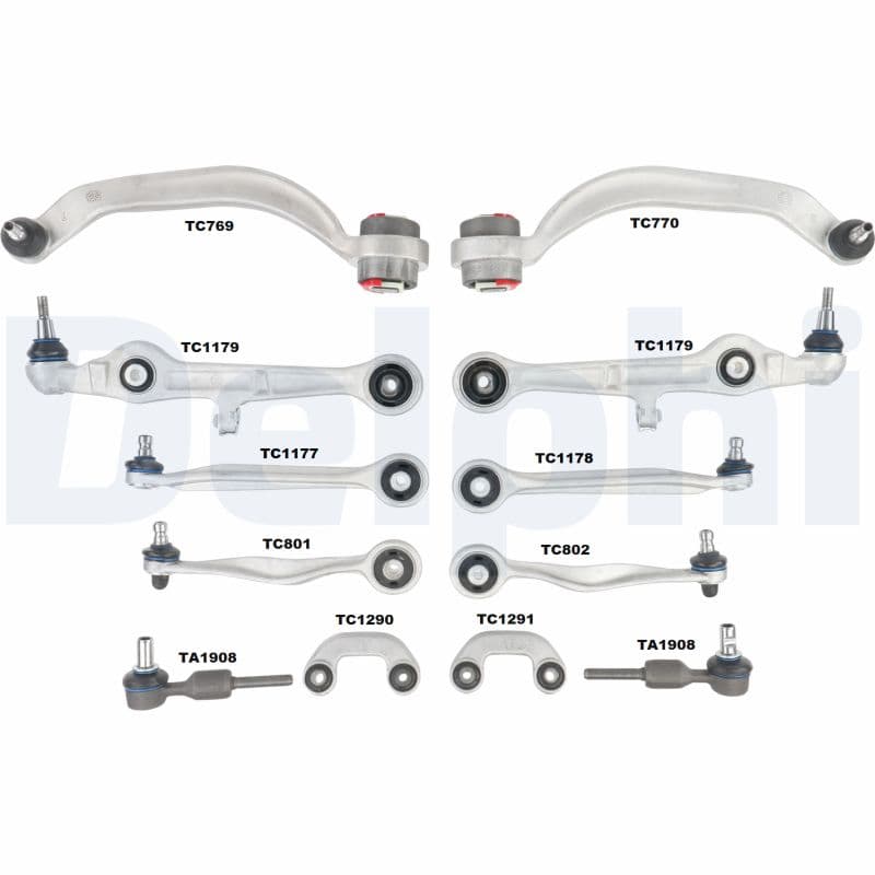 DELPHI Sada na opravu priečneho závesného ramena TC1500KIT 1