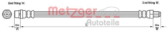 METZGER Brzdová hadica 4110255 1