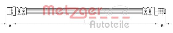 METZGER Brzdová hadica 4110991 1