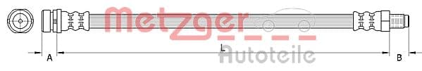 METZGER Brzdová hadica 4110992 1