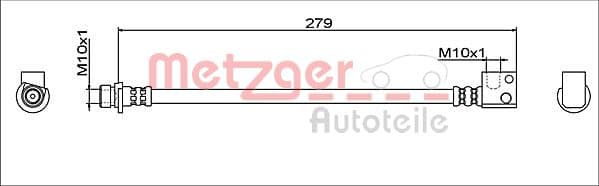 METZGER Brzdová hadica 4111943 1