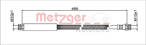 METZGER Brzdová hadica 4112039 1