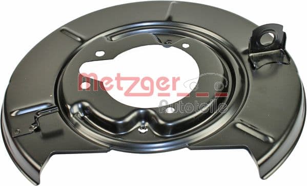 METZGER Ochranný plech proti rozstreku, Brzdový kotúč 6115062 1