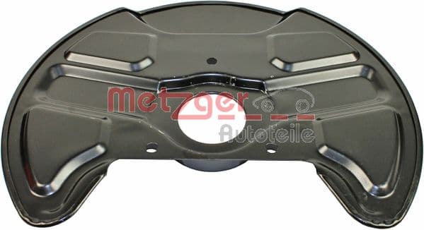 METZGER Ochranný plech proti rozstreku, Brzdový kotúč 6115113 1