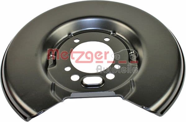 METZGER Ochranný plech proti rozstreku, Brzdový kotúč 6115114 1