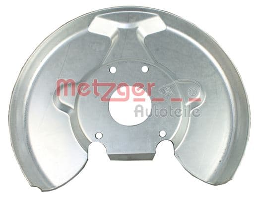 METZGER Ochranný plech proti rozstreku, Brzdový kotúč 6115169 1