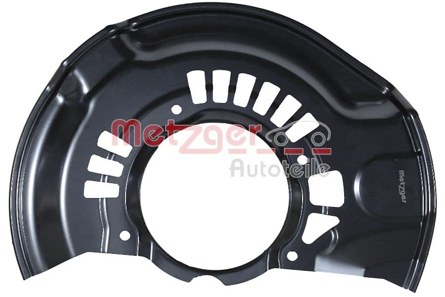 METZGER Ochranný plech proti rozstreku, Brzdový kotúč 6115333 1