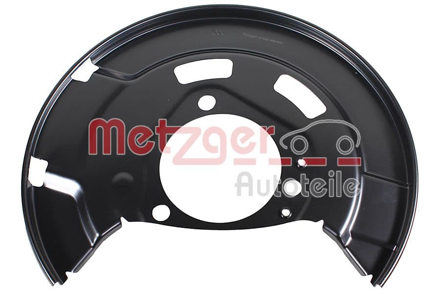 METZGER Ochranný plech proti rozstreku, Brzdový kotúč 6115584 1