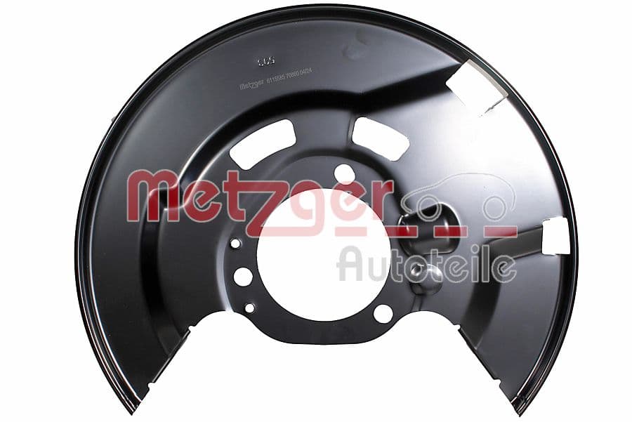 METZGER Ochranný plech proti rozstreku, Brzdový kotúč 6115585 1