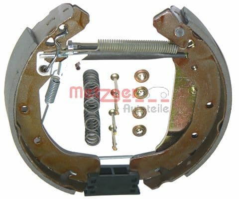METZGER Sada brzdových čeľustí MG 672V 1