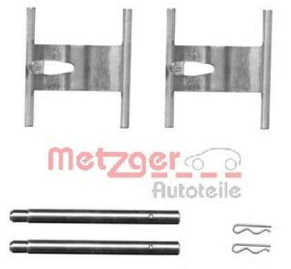 METZGER Sada prísluženstva obloženia kotúčovej brzdy 1091660 1