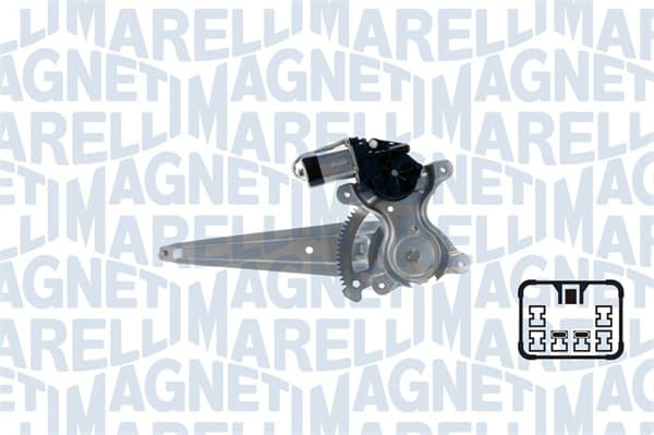 MAGNETI MARELLI Mechanizmus zdvíhania okna 350103170457 1