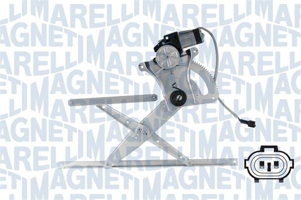 MAGNETI MARELLI Mechanizmus zdvíhania okna 350103170465 1