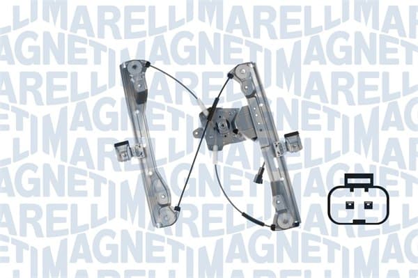 MAGNETI MARELLI Mechanizmus zdvíhania okna 350103170467 1