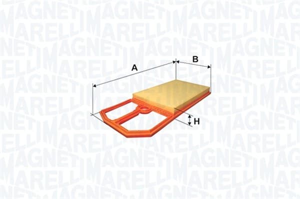 MAGNETI MARELLI Vzduchový filter 153071762497 1