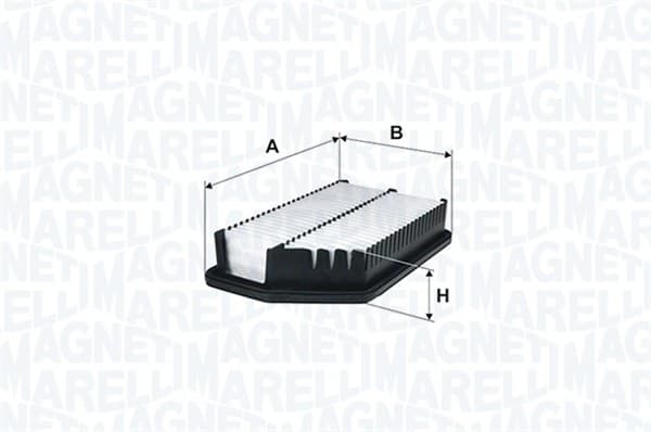 MAGNETI MARELLI Vzduchový filter 153071762511 1