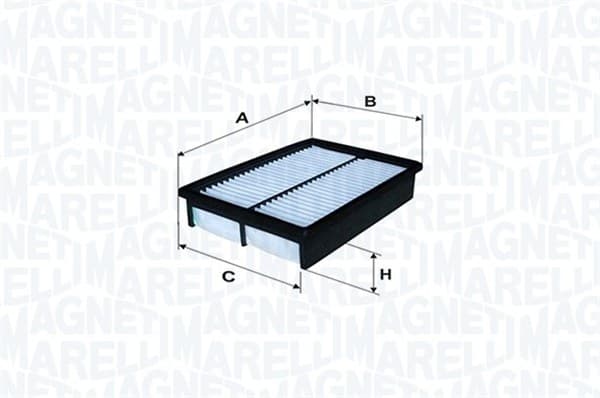 MAGNETI MARELLI Vzduchový filter 153071762535 1