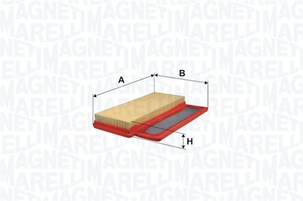 MAGNETI MARELLI Vzduchový filter 153071760528 1