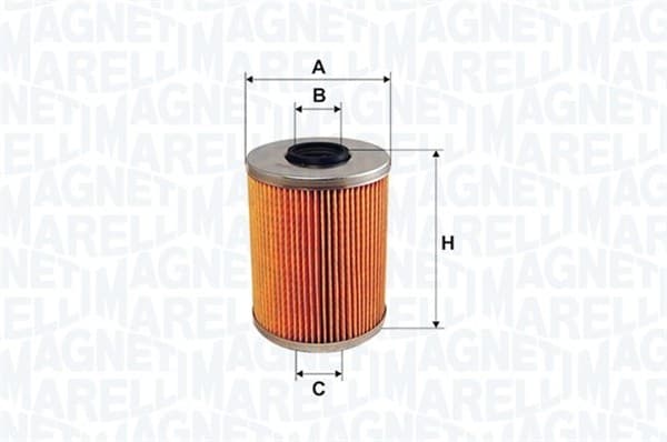 MAGNETI MARELLI Olejový filter 153071762489 1
