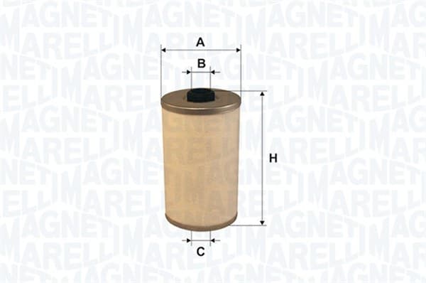 MAGNETI MARELLI Palivový filter 153071762478 1