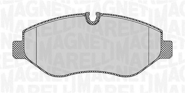 MAGNETI MARELLI Sada brzdových platničiek kotúčovej brzdy 363916060298 1