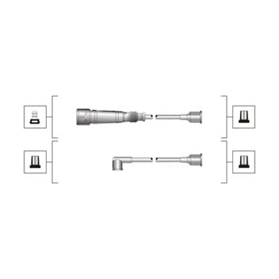 MAGNETI MARELLI Sada zapaľovacích káblov 941319170103 1