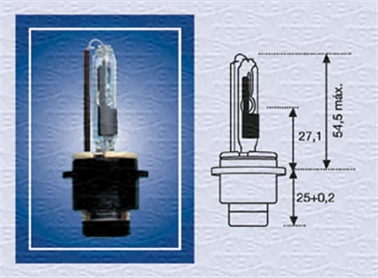 Výbojka D2R MAGNETI MARELLI 002542100000 002542100000 1