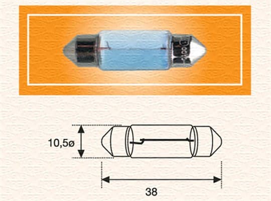 MAGNETI MARELLI Žiarovka 009423100000 1