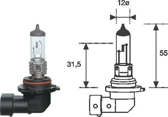 Žiarovka HB4 MAGNETI MARELLI 002577300000 002577300000 1