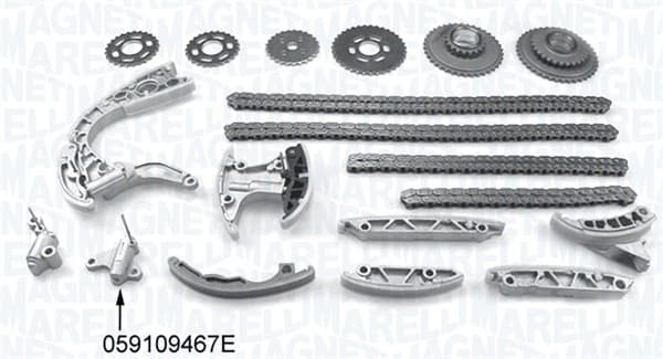 MAGNETI MARELLI Sada rozvodovej reťaze 341500001180 1