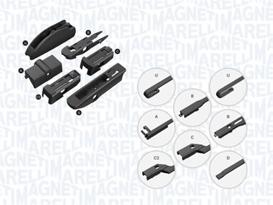 MAGNETI MARELLI Stieracia lišta 000713617530 1