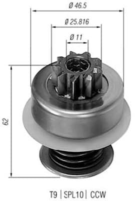 MAGNETI MARELLI Pastorok štartéra 940113020088 1