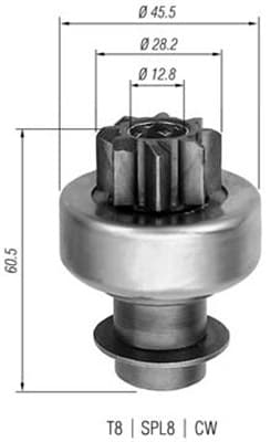 MAGNETI MARELLI Pastorok štartéra 940113020097 1