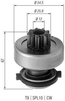 MAGNETI MARELLI Pastorok štartéra 940113020192 1