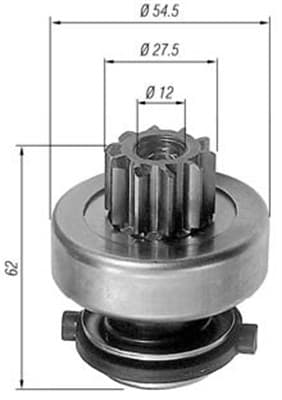 MAGNETI MARELLI Pastorok štartéra 940113020193 1