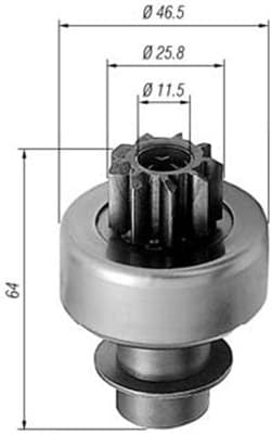 MAGNETI MARELLI Pastorok štartéra 940113020242 1