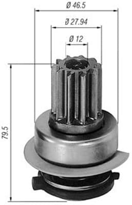 MAGNETI MARELLI Pastorok štartéra 940113020291 1