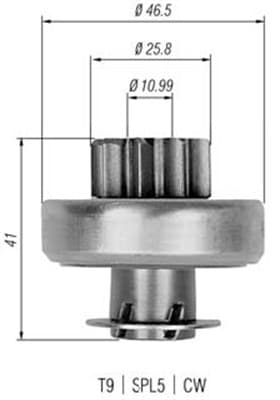 MAGNETI MARELLI Pastorok štartéra 940113020324 1